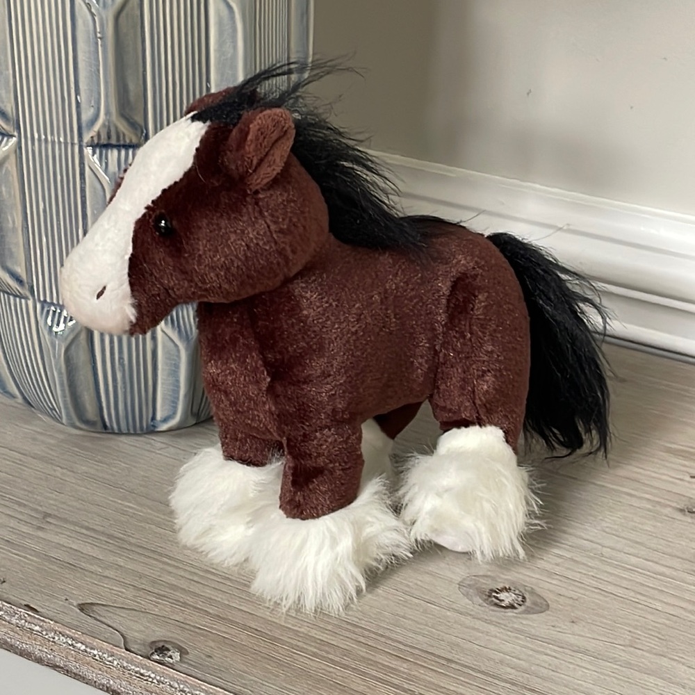 2/$20 or 3/$25 Ganz Webkinz Clydesdale Horse